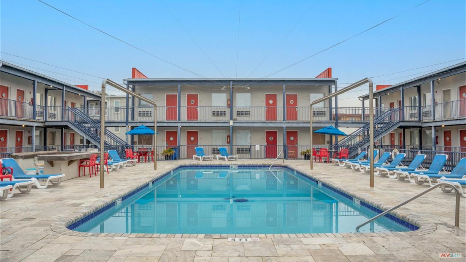 Refreshing Outdoor Pool Refreshing outdoor swimming pool at the hotel